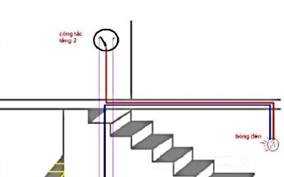 Hướng dẫn cách đấu công tắc điện cầu thang chuẩn nhất