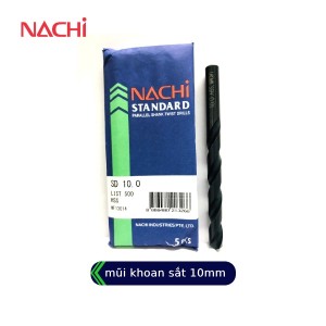 Mũi khoan sắt 10mm Nachi Mũi khoan sắt 10mm Nachi